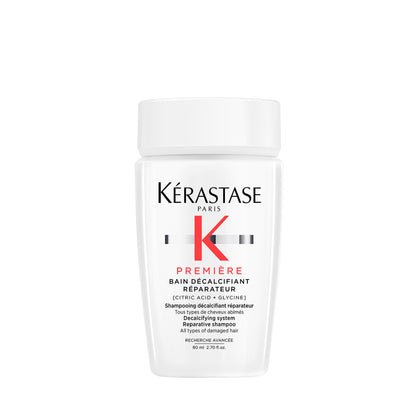 Helyreállító vízkőoldó sampon sérült hajra – Kérastase Première Bain Décalcifiant Réparateur 80 ml