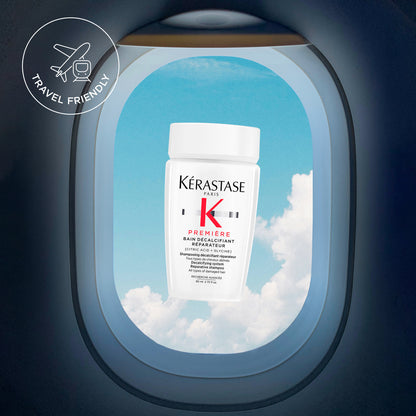 Helyreállító vízkőoldó sampon sérült hajra – Kérastase Première Bain Décalcifiant Réparateur 80 ml