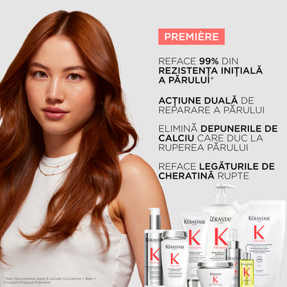 Helyreállító vízkőoldó sampon sérült hajra – Kérastase Première Bain Décalcifiant Réparateur 80 ml