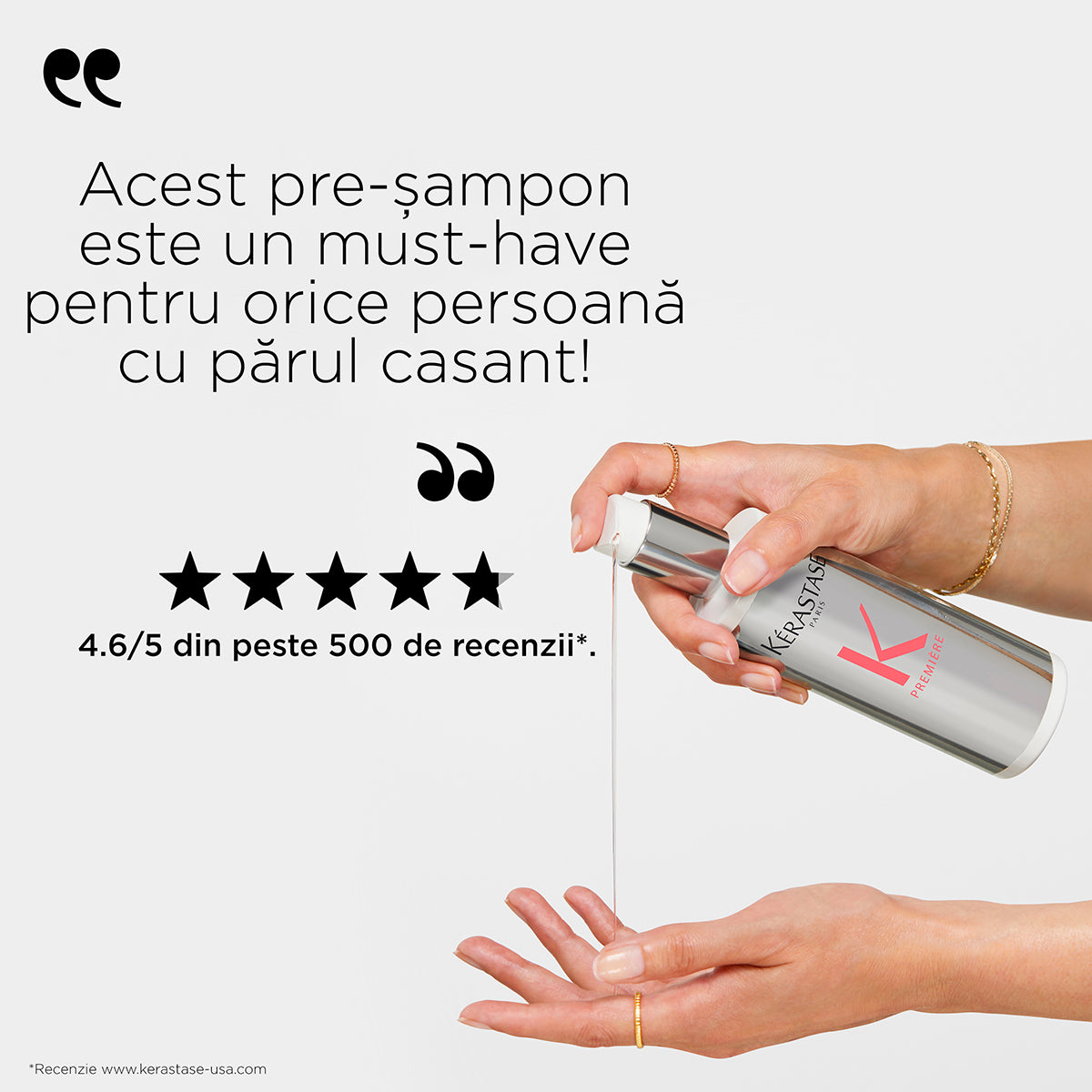Károsodott hajra való hajsampon előtti vízkőoldó regeneráló koncentrátum – Kérastase Première Concentré Décalcifiant Ultra-Réparateur 250ml