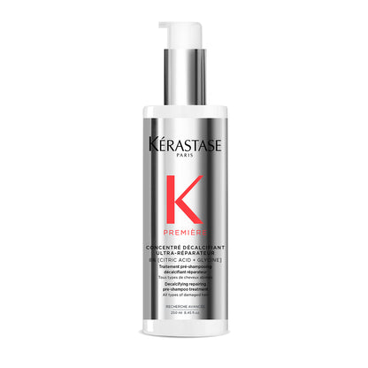 Károsodott hajra való hajsampon előtti vízkőoldó regeneráló koncentrátum – Kérastase Première Concentré Décalcifiant Ultra-Réparateur 250ml