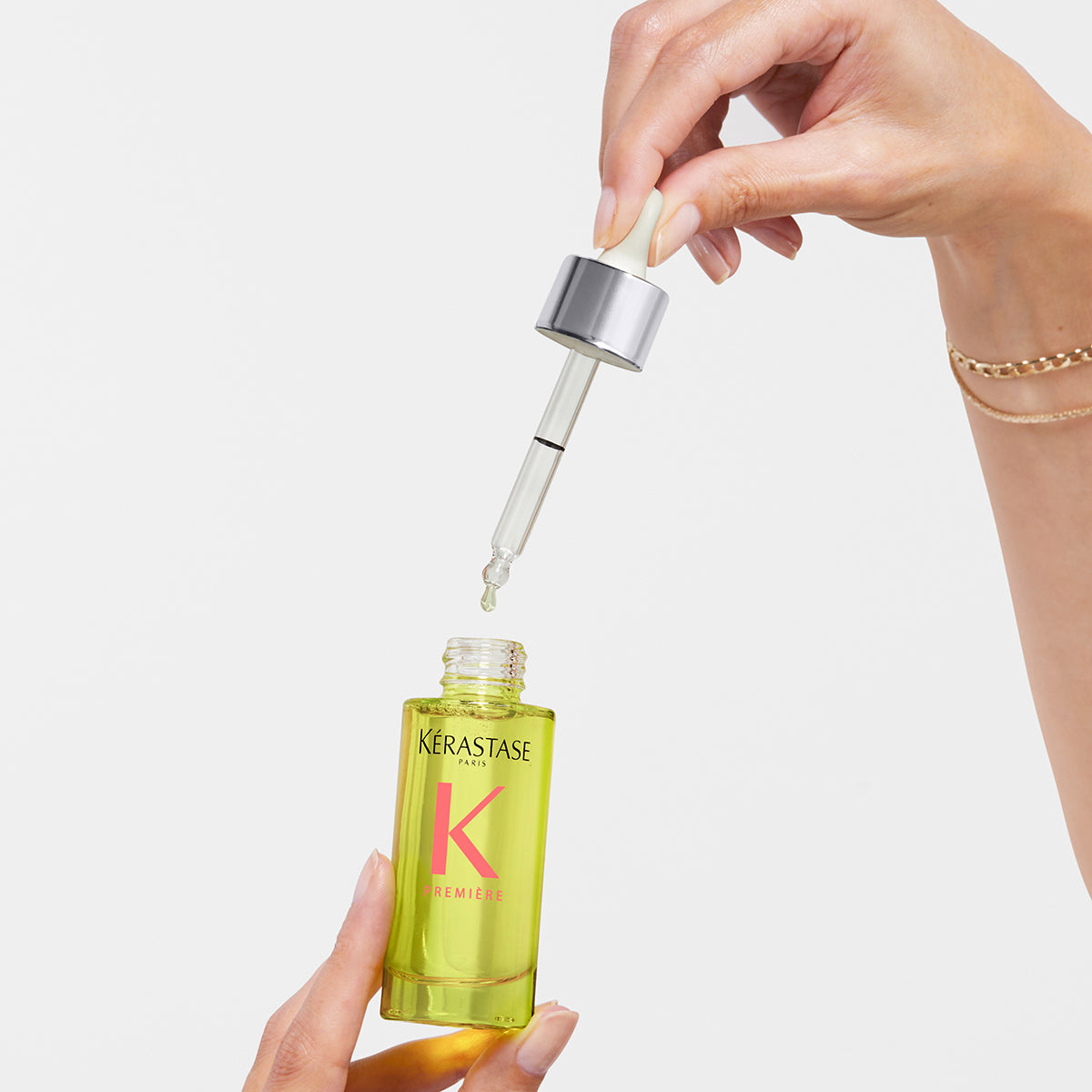 Regeneráló fényolaj sérült hajra — Kérastase Première Huile Gloss Réparatrice 30ml