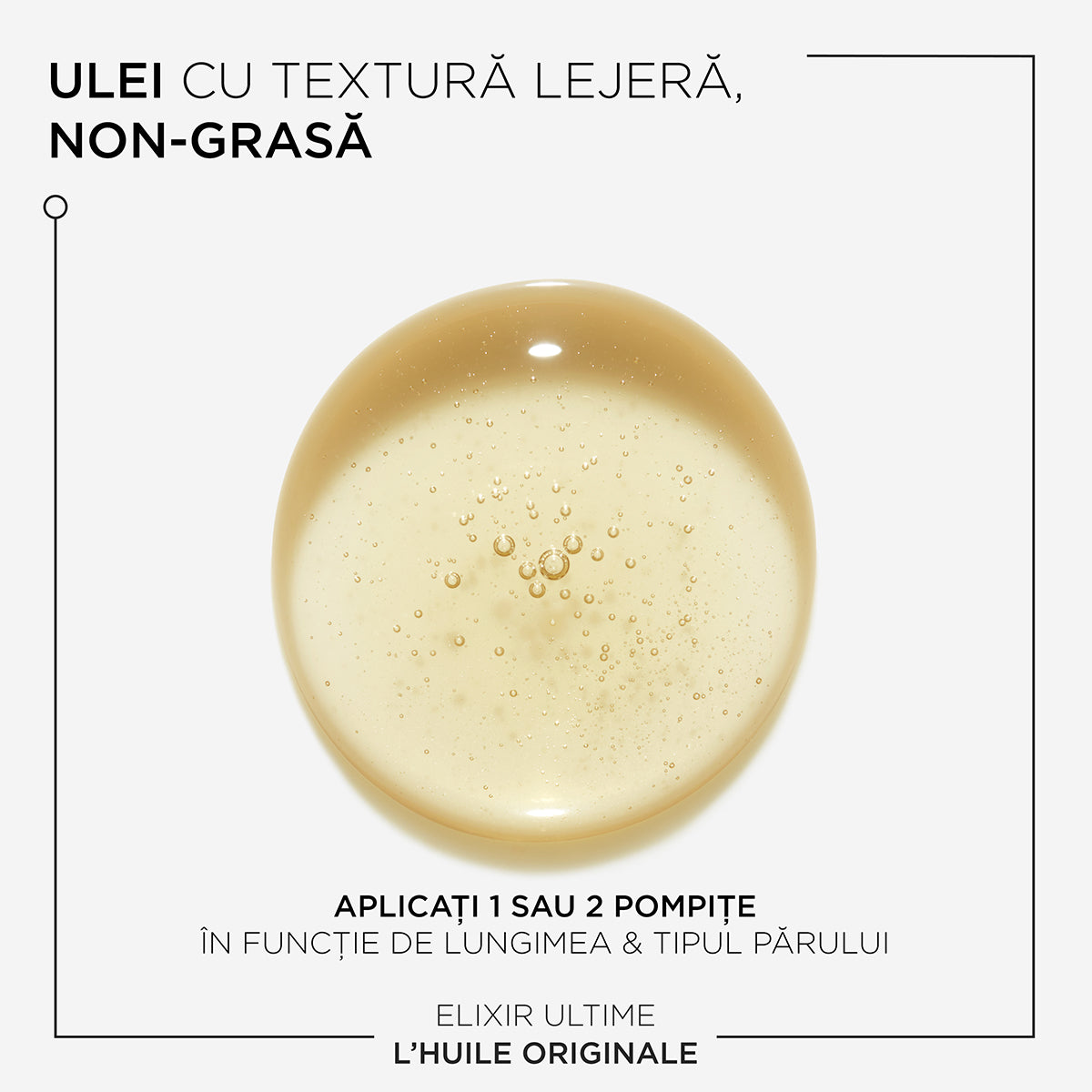 Többcélú ápoló olaj minden hajtípusra — Kérastase Elixir Ultime Huile Originale 30ml