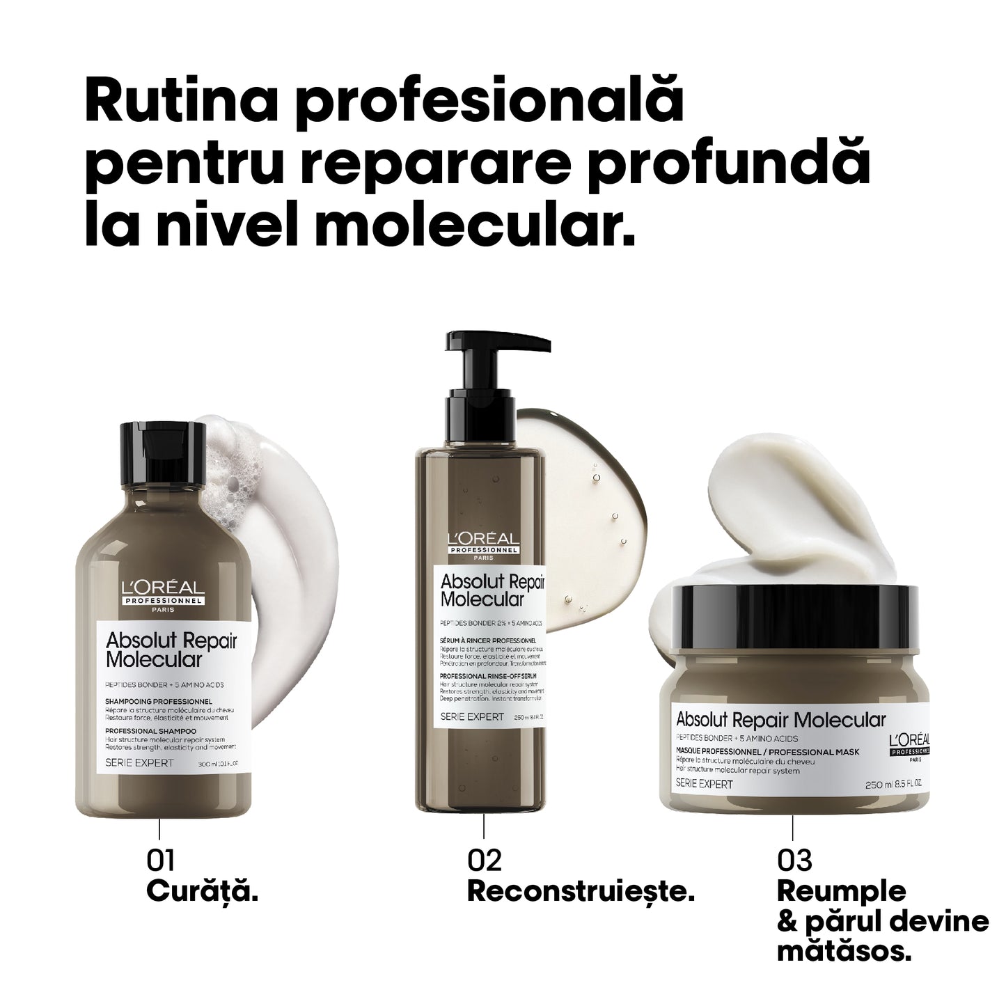 Maszk sérült hajra — L'Oréal Professionnel Absolut Repair Molecular 250ml