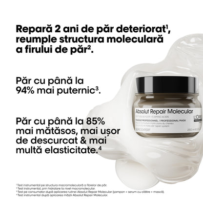 Maszk sérült hajra — L'Oréal Professionnel Absolut Repair Molecular 250ml