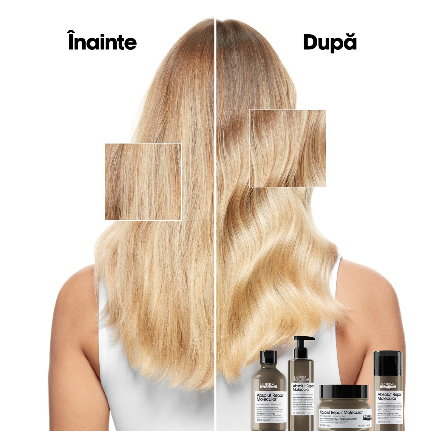 Maszk sérült hajra — L'Oréal Professionnel Absolut Repair Molecular 250ml