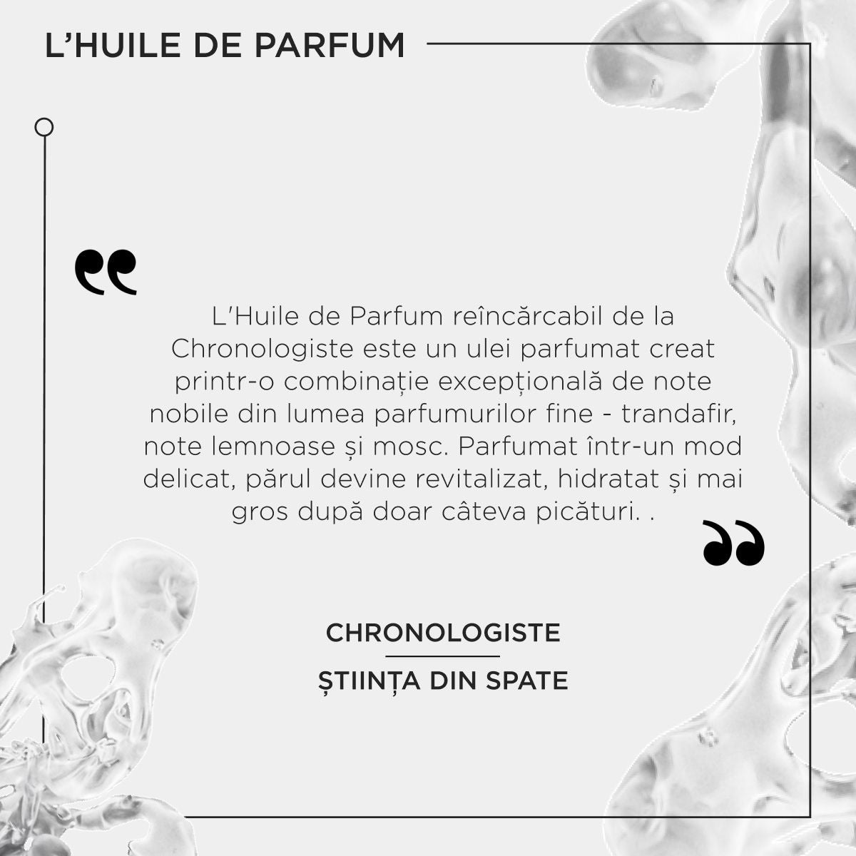 Revitalizáló illatolaj hajra — Kérastase Chronologiste Huile de Parfum 30ml