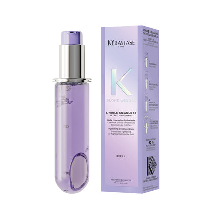 Olaj szőkített vagy melírozott hajra — Kérastase Blond Absolu L'Huile Cicagloss Refill 75ml