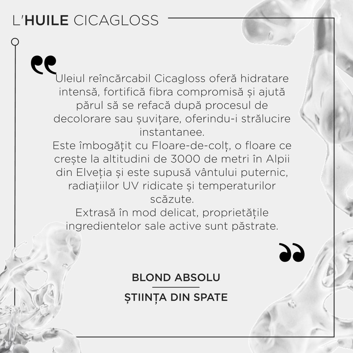 Olaj szőkített vagy melírozott hajra — Kérastase Blond Absolu L'Huile Cicagloss Refill 75ml
