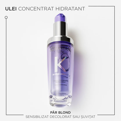 Kérastase Blond Absolu L'Huile Cicagloss 75ml – Hajregeneráló olaj szőke hajra, újratölthető