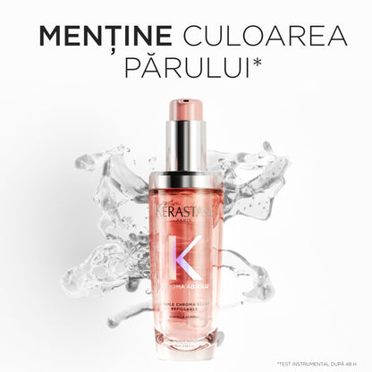 Olaj festett haj fényének fokozására — Kérastase Chroma Absolu L'Huile Chroma Éclat Refill 75ml