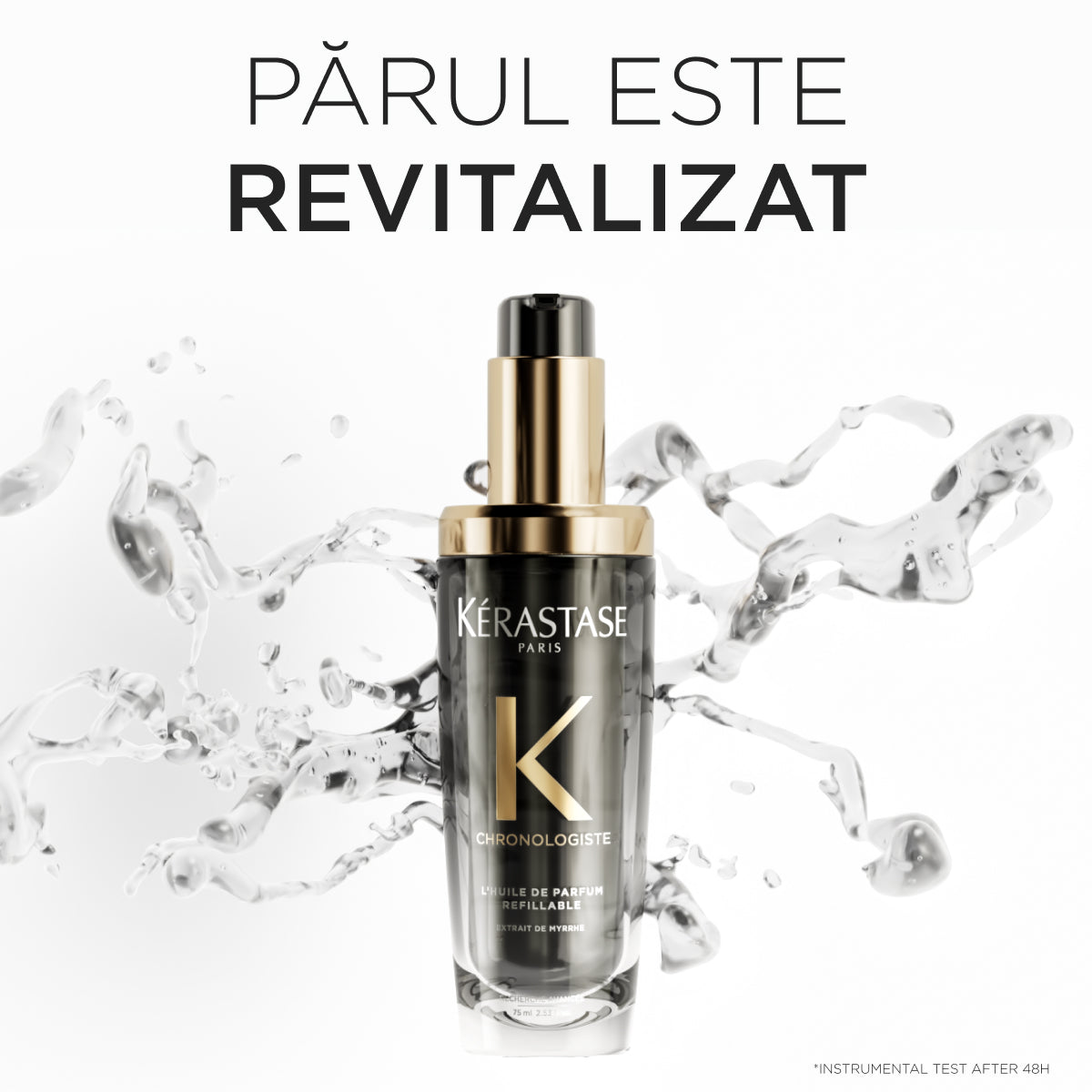 Utántölthető revitalizáló illatos olaj — Kérastase Chronologiste Huile de Parfum 75ml