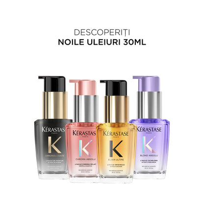 Fényt adó helyreállító olaj szőke hajra mini — Kérastase Blond Absolu L'Huile Cicagloss 30ml