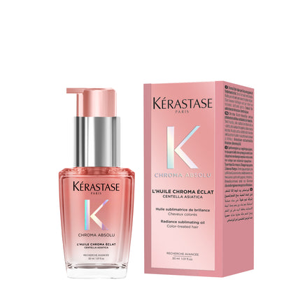 Mini utántölthető hajolaj festett hajra — Kérastase Chroma Absolu L'Huile Chroma Éclat 30ml