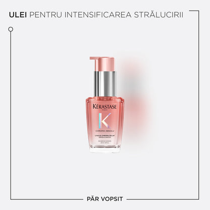 Mini utántölthető hajolaj festett hajra — Kérastase Chroma Absolu L'Huile Chroma Éclat 30ml