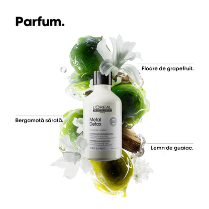 Festett hajra való sampon – L'Oréal Professionnel Metal Detox 500ml