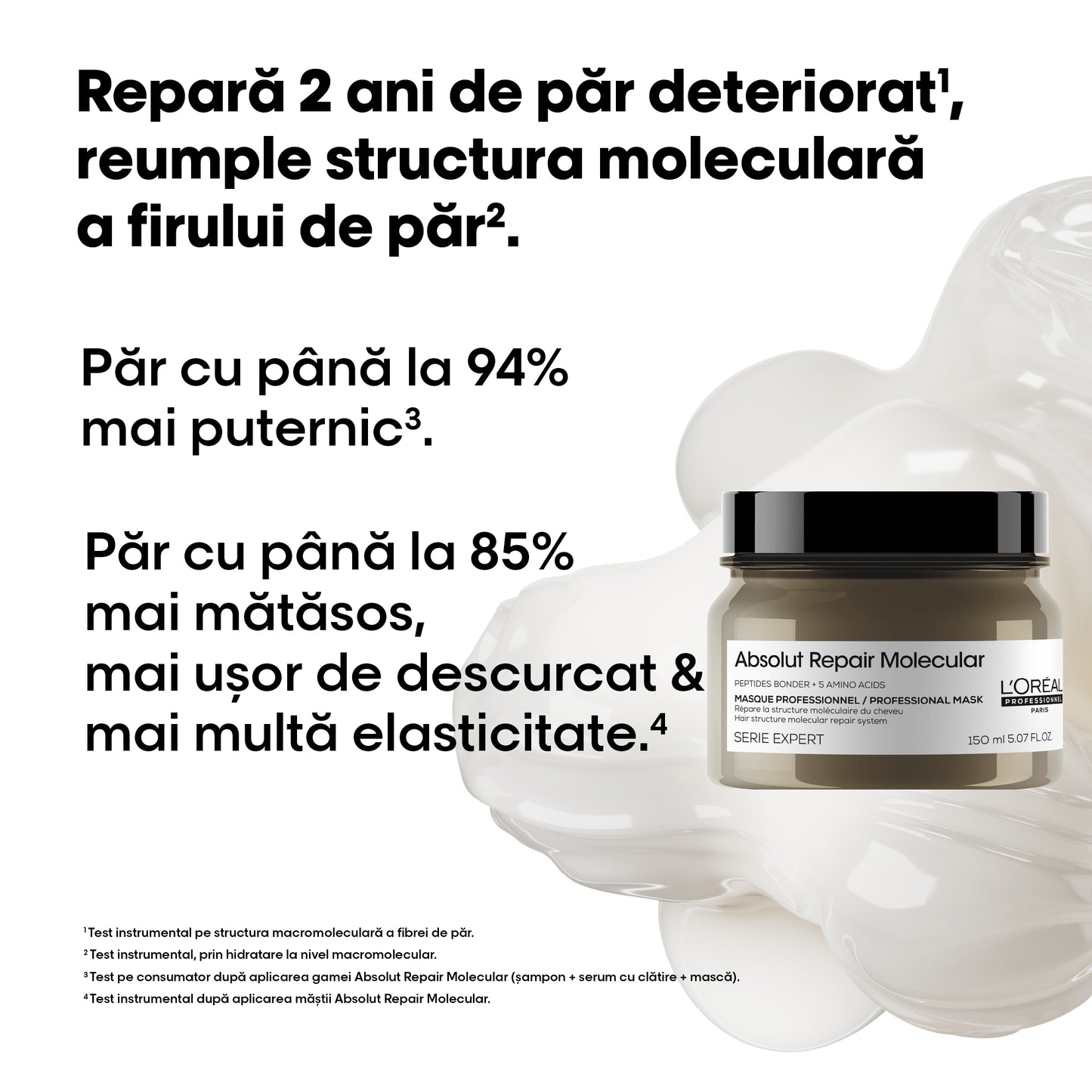 Hajmaszk sérült hajra — L'Oréal Professionnel Absolut Repair Molecular 150 ml