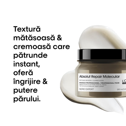 Hajmaszk sérült hajra — L'Oréal Professionnel Absolut Repair Molecular 150 ml