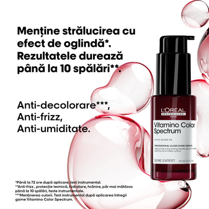 Hajszér festett hajra tükörhatással — L'Oréal Professionnel Vitamino Color Spectrum Glass Shine 30ml