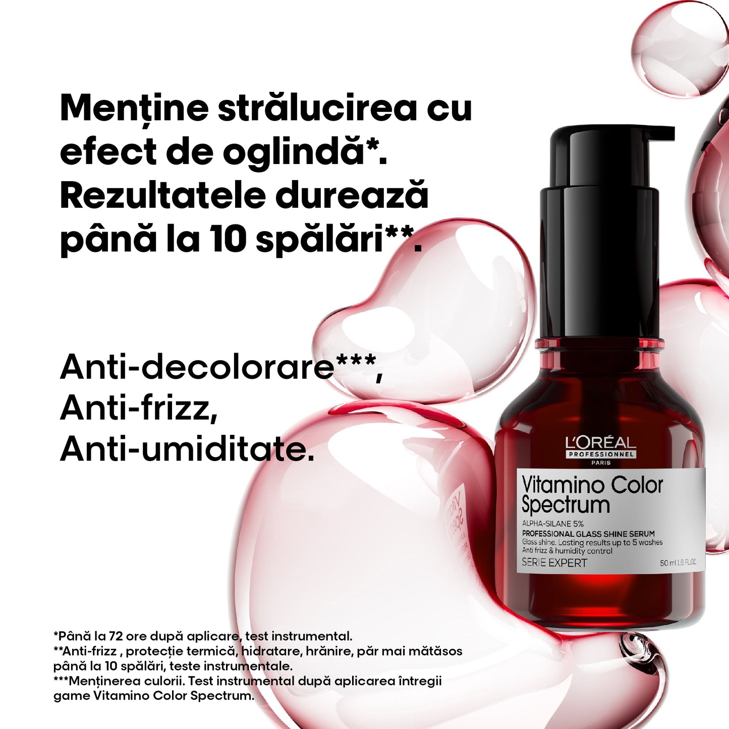 Szérum festett hajra tükörhatással — L'Oréal Professionnel Vitamino Color Spectrum Glass Shine 50ml