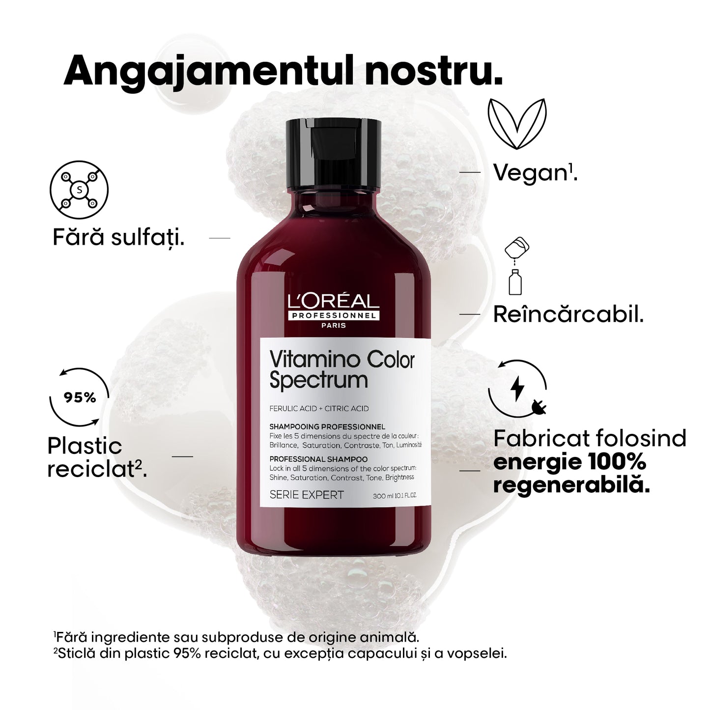 Festett hajra való sampon — L'Oréal Professionnel Vitamino Color Spectrum 300 ml