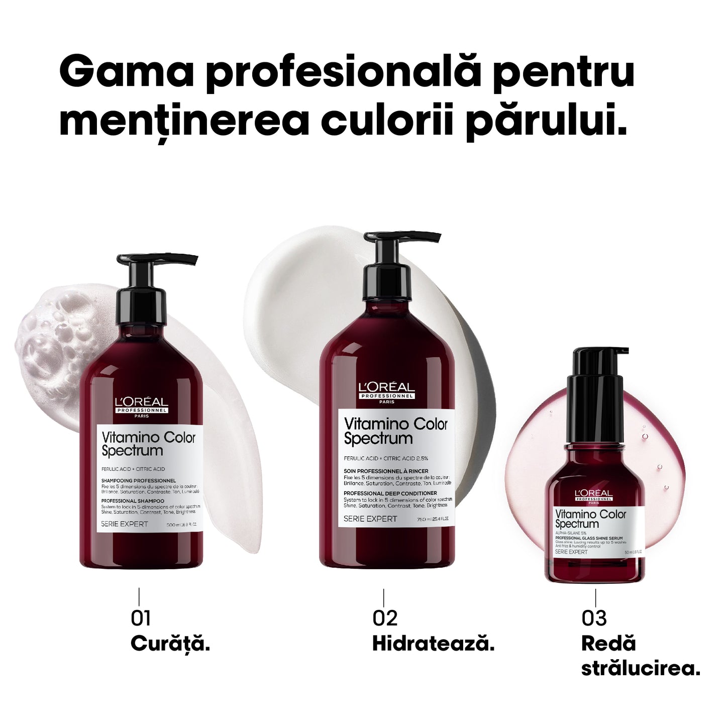 Sampon festett hajra — L'Oréal Professionnel Vitamino Color Spectrum 500ml