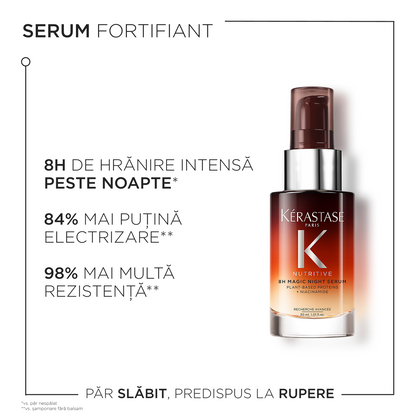 Tápláló éjszakai szérum száraz hajra — Kérastase Nutritive 8H Magic Night Serum 30ml