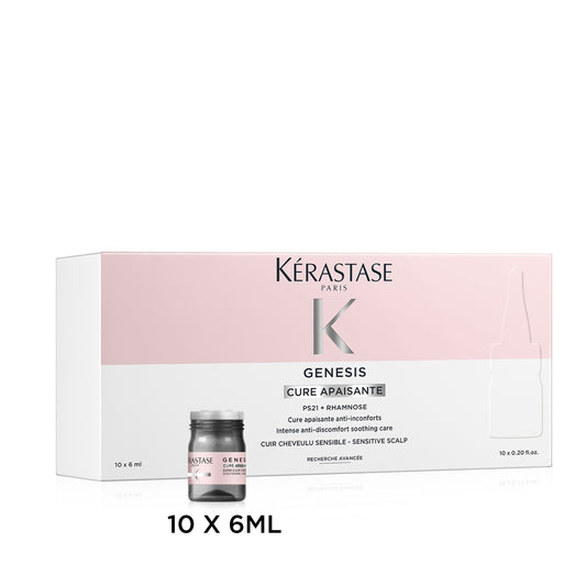 Kérastase Genesis Cure Apaisante – Nyugtató ampullák irritált és viszkető fejbőrre 10x6ml