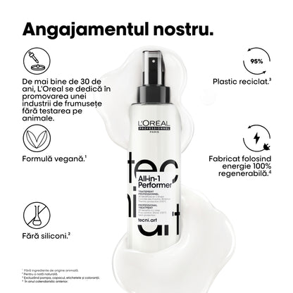 Multifunkcionális leave-in ápoló – L'Oréal Professionnel Tecni.Art All-in-1 Performer 190ml