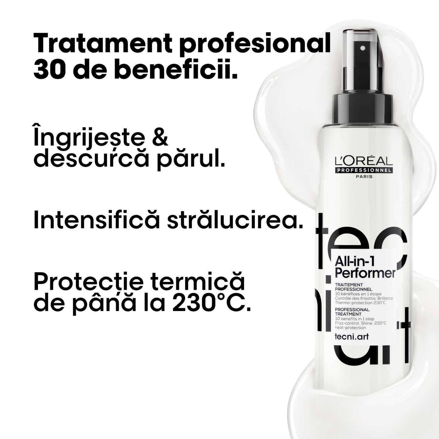 Multifunkcionális leave-in ápoló – L'Oréal Professionnel Tecni.Art All-in-1 Performer 190ml