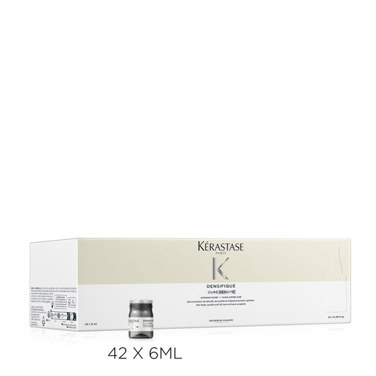 Kérastase Densifique Cure Densité ampullák Aktív ápolás a haj sűrűségének, minőségének és állagának megőrzéséért 42x6 ml