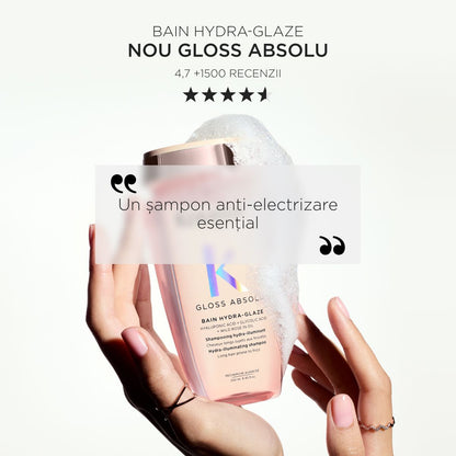 Kerastase Gloss Absolu Bain Hydra-Glaze sampon antisztatikus hatással, 250ml
