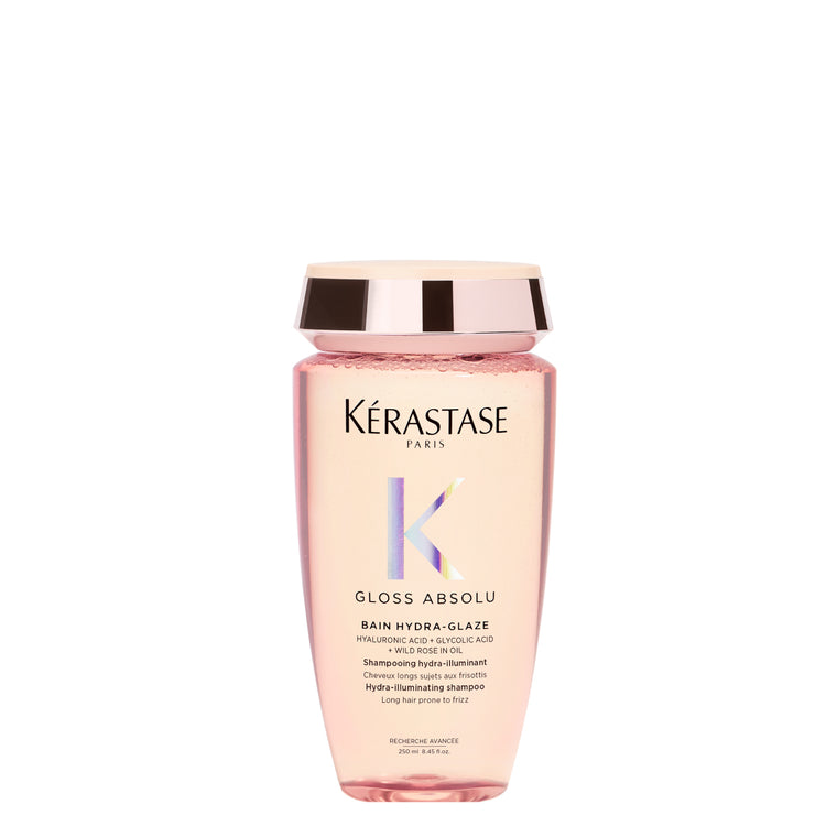 Hidratáló és göndörödésgátló sampon hosszú hajra – Kérastase Gloss Absolu Bain Hydra-Glaze 250ml