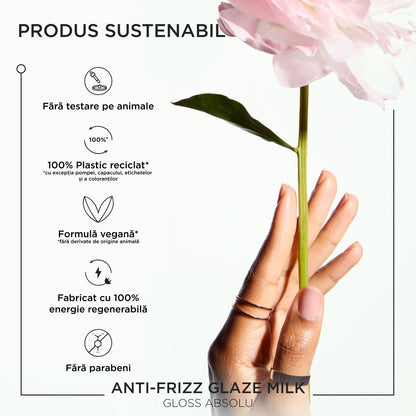 Többcélú, frizz-szabályzó spray hosszú hajra — Kérastase Gloss Absolu Glaze Milk Spray 190ml