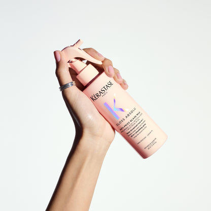 Többcélú, frizz-szabályzó spray hosszú hajra — Kérastase Gloss Absolu Glaze Milk Spray 190ml