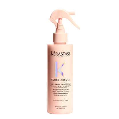 Többcélú, frizz-szabályzó spray hosszú hajra — Kérastase Gloss Absolu Glaze Milk Spray 190ml