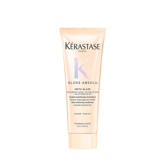 Kérastase Gloss Absolu Insta Glaze Fenséges fényt adó balzsam hosszú, göndörödésre hajlamos hajra 75 ml