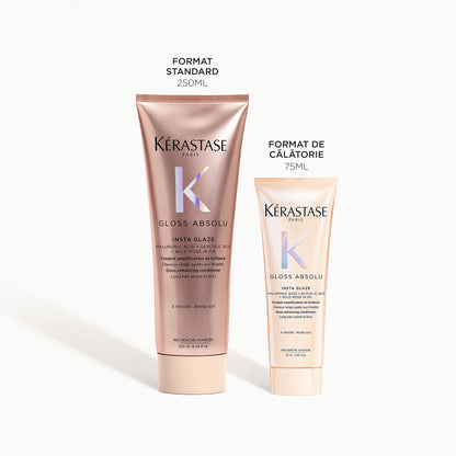 Hajfényesítő és elektrosztatikus hatás elleni balzsam hosszú hajra — Kérastase Gloss Absolu Insta Glaze 75ml