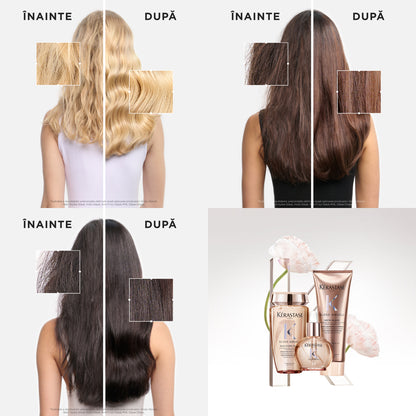 Teljes rituálé szett a ragyogásért és simaságért – Kérastase Gloss Absolu 500ml + 250ml + 45ml