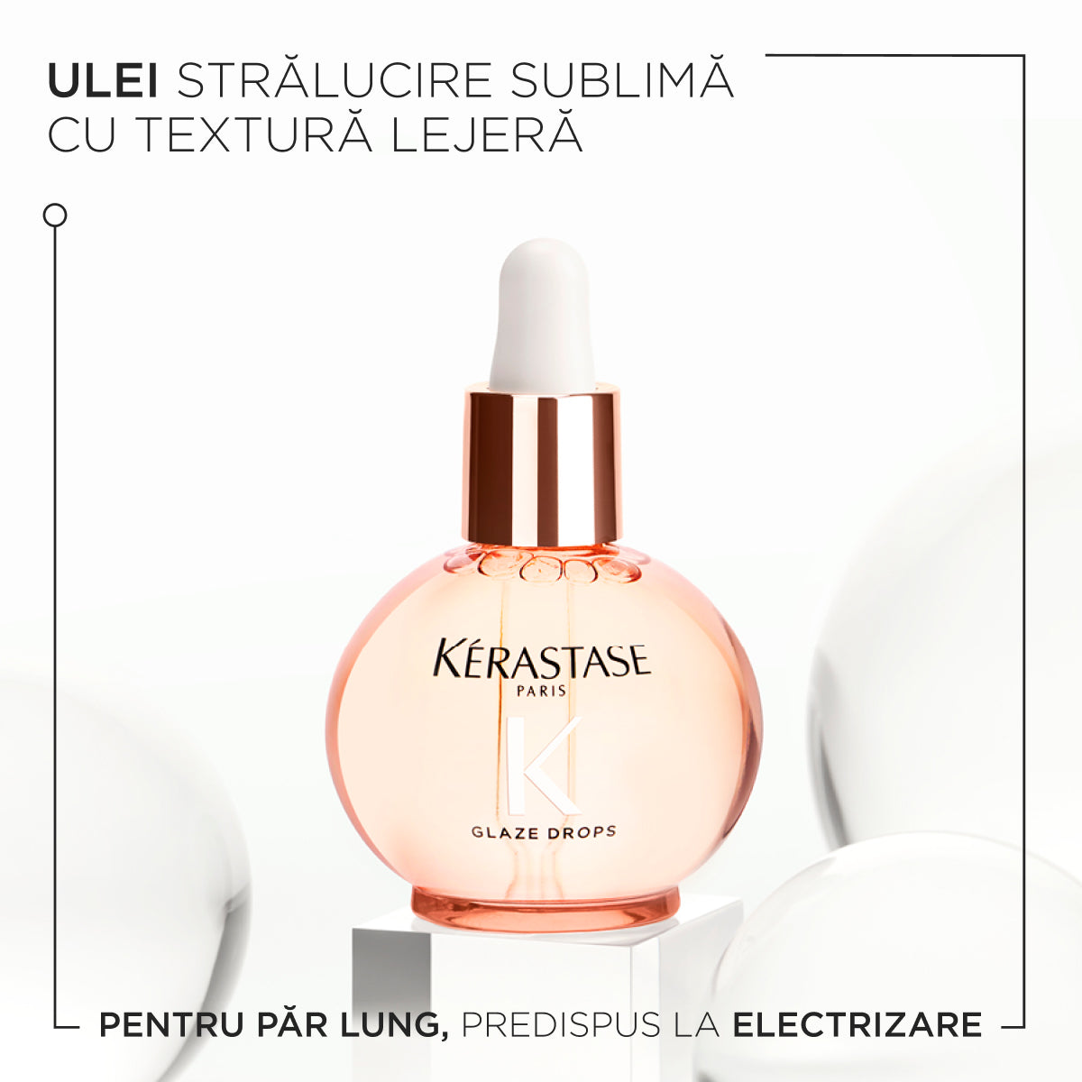 Fényesítő és szöszösödést gátló olaj — Kérastase Gloss Absolu Glaze Drops 45ml