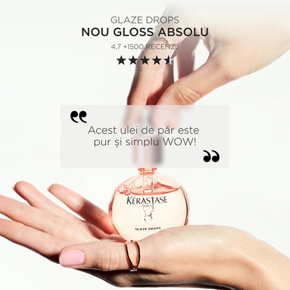 Fényesítő és szöszösödést gátló olaj — Kérastase Gloss Absolu Glaze Drops 45ml