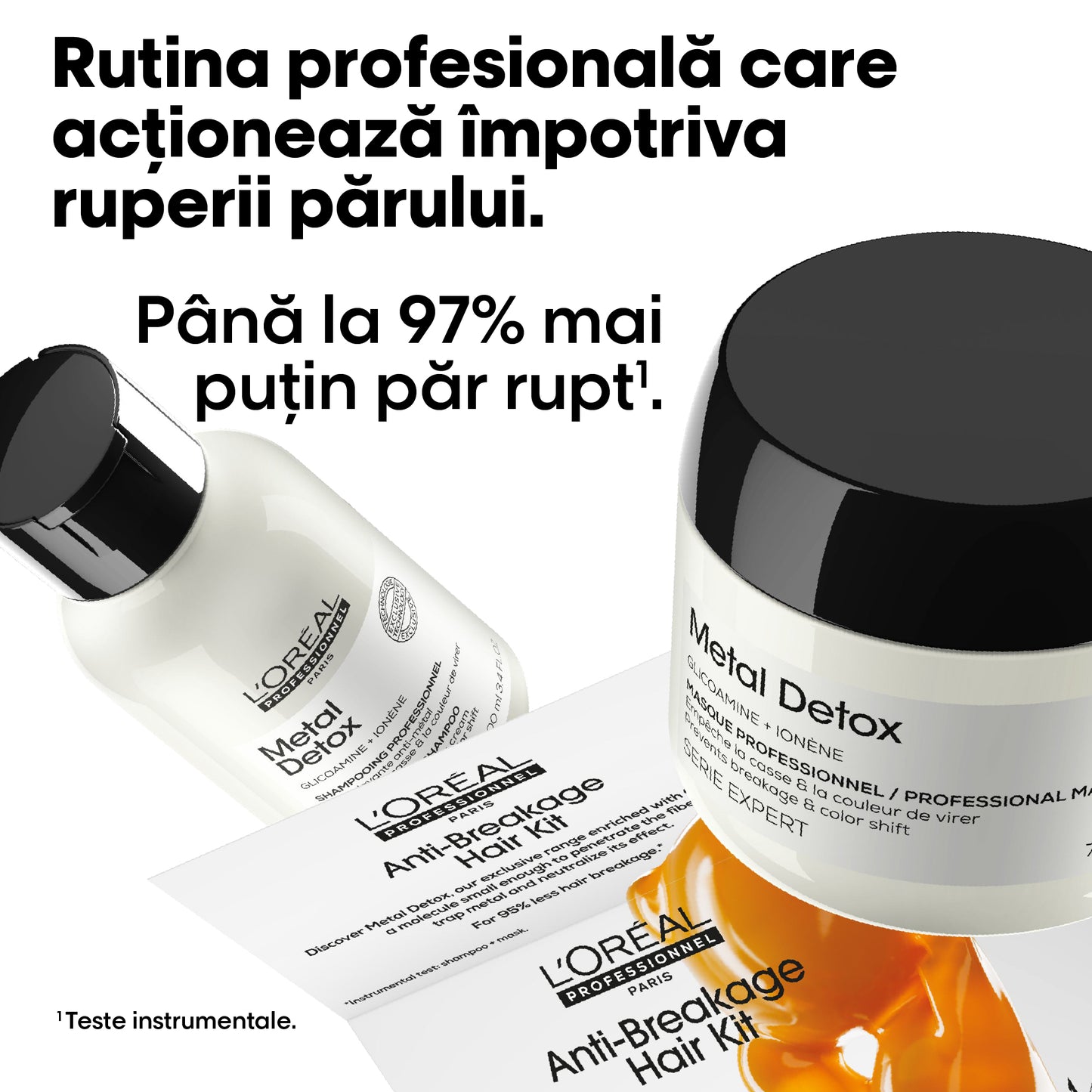 Színvédő és töredezésgátló szett — L'Oréal Professionnel Metal Detox