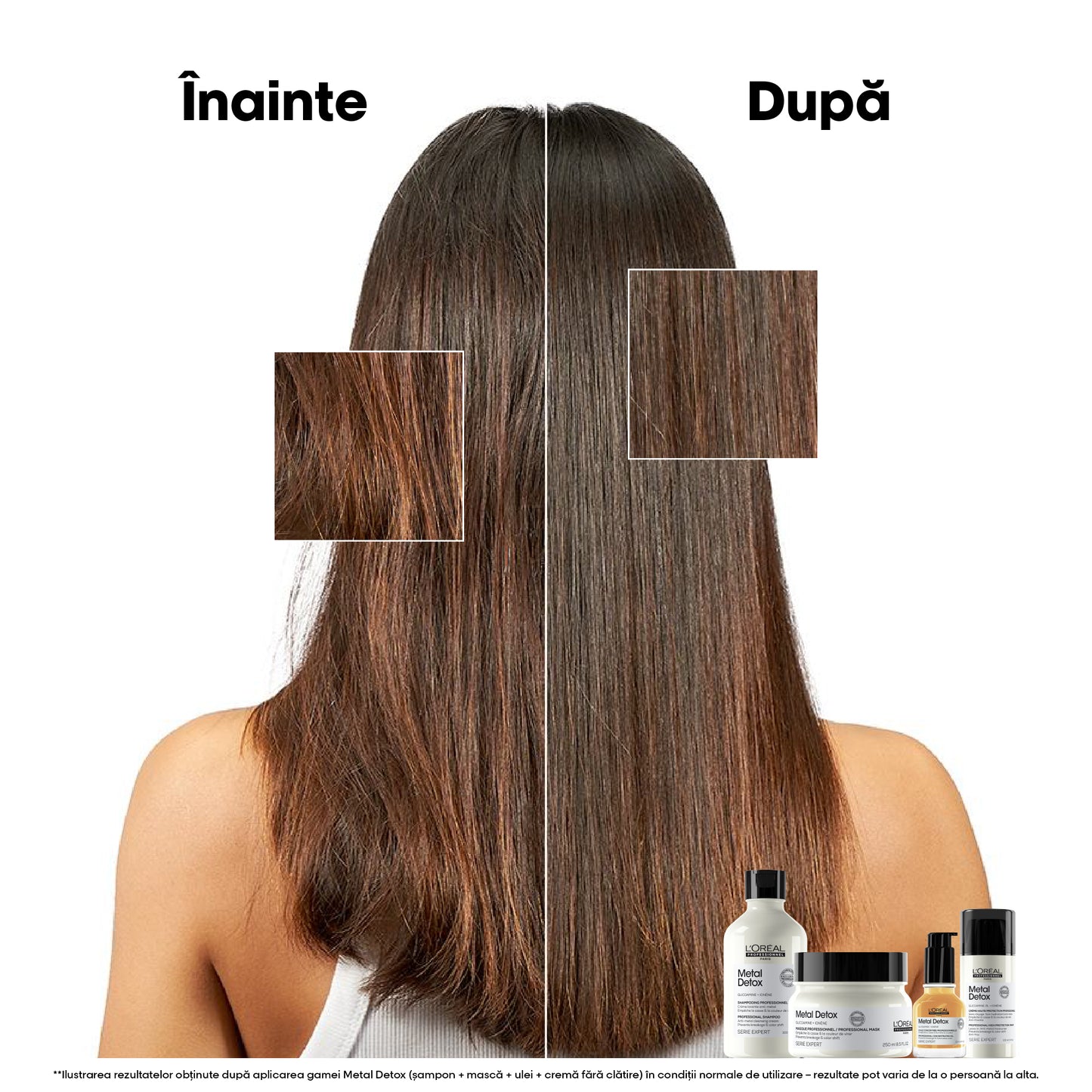 Színvédő és töredezésgátló szett — L'Oréal Professionnel Metal Detox