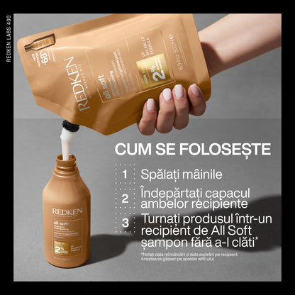 Száraz hajra való sampon — Redken All Soft Shampoo 500ml