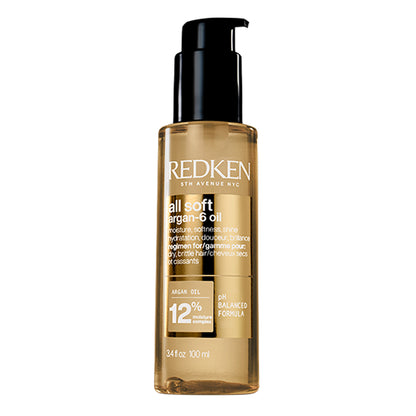 Olaj száraz hajra – Redken All Soft Argan-6 Olaj 100ml