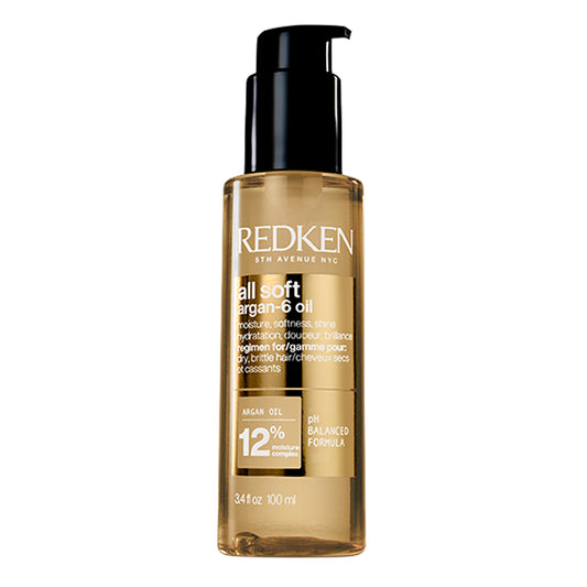 Redken All Soft Argan-6 hajolaj argánolajjal száraz hajra, 100ml