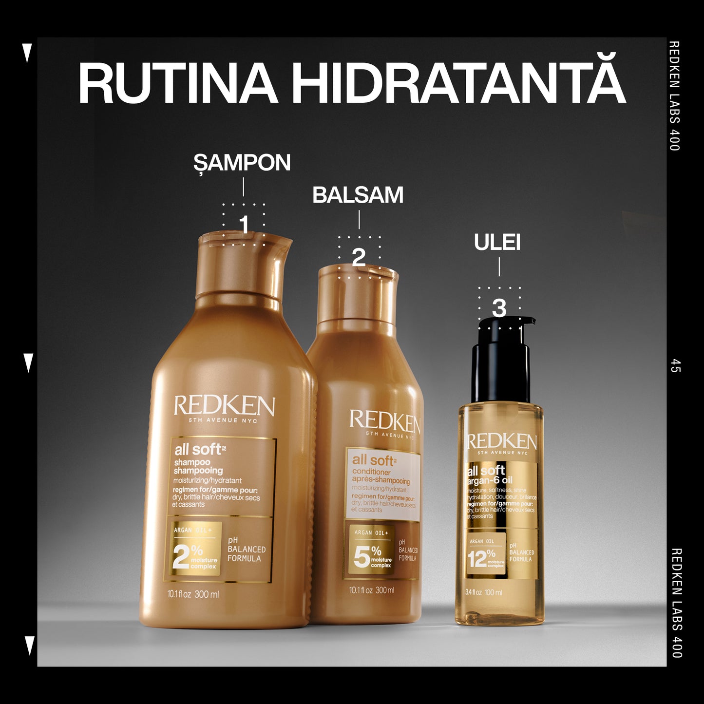 Olaj száraz hajra – Redken All Soft Argan-6 Olaj 100ml