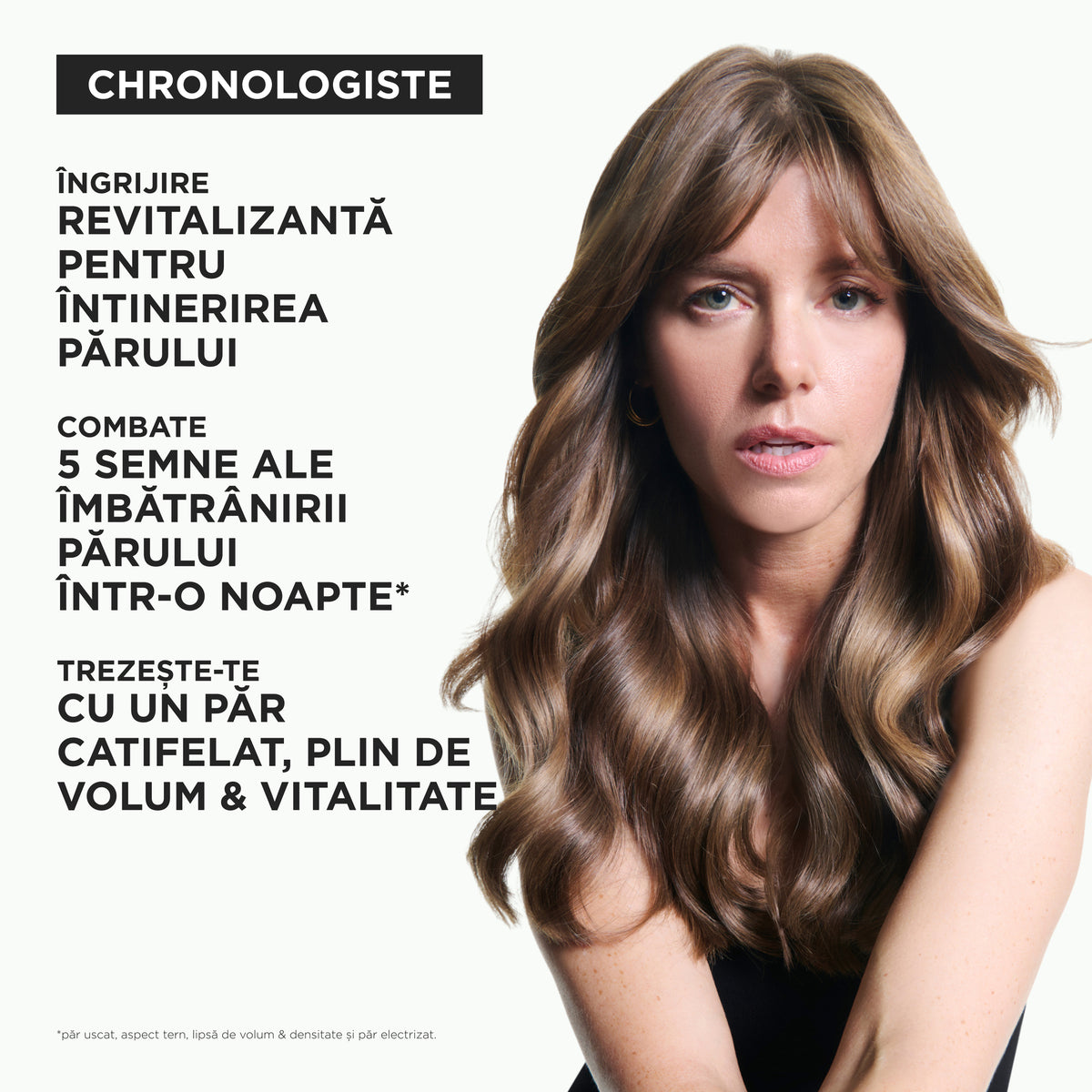 Éjszakai öregedésgátló szérum érett és gyenge hajra – Kérastase Chronologiste Overnight Youth Serum 30ml
