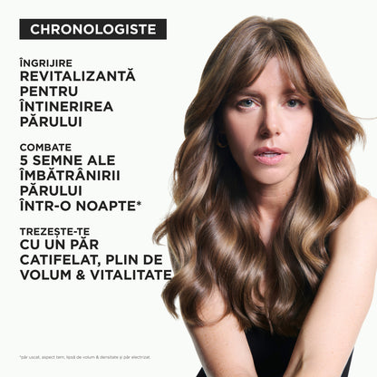 Éjszakai öregedésgátló szérum érett és gyenge hajra – Kérastase Chronologiste Overnight Youth Serum 30ml