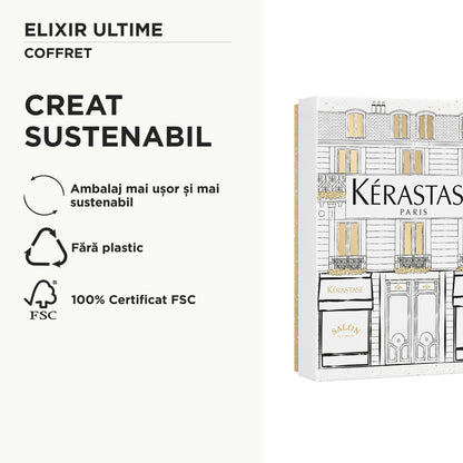 Kérastase Elixir Ultime Duo Holidays 2025 szett - Sokoldalú olaj a fényes és bársonyos hajért